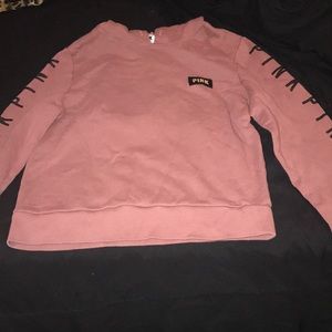 Mauve Victoria’s Secret PINK hoodie. Size Medium